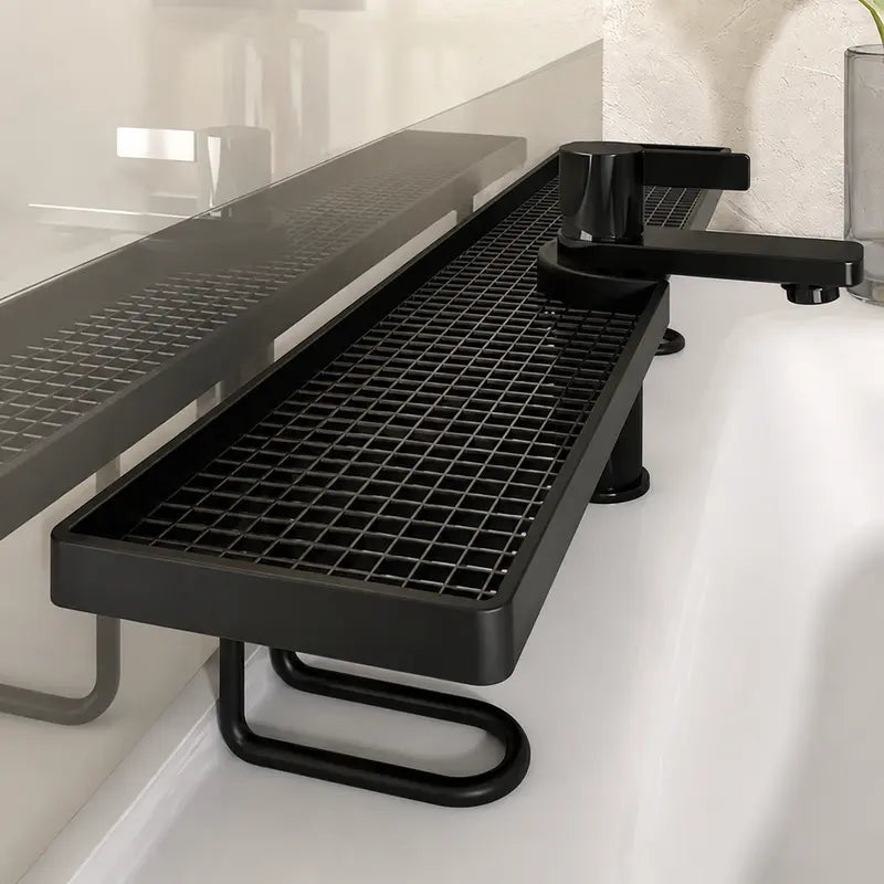 Over-Faucet Bathroom Sink Organizer Shelf