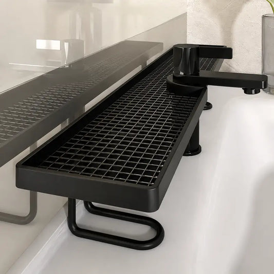 Over-Faucet Bathroom Sink Organizer Shelf
