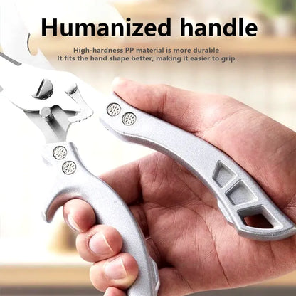 Heavy-Duty Poultry & Bone Scissors - Effortless Meat Cutting | Buy 1 Get 1 Free