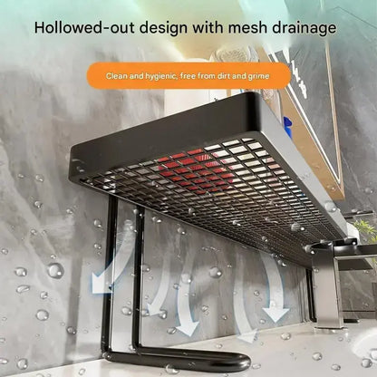 Over-Faucet Bathroom Sink Organizer Shelf