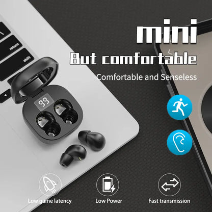 Ultra-Small Invisible Sleep Earbuds with ENC Noise Canceling