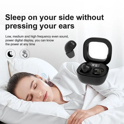 Ultra-Small Invisible Sleep Earbuds with ENC Noise Canceling